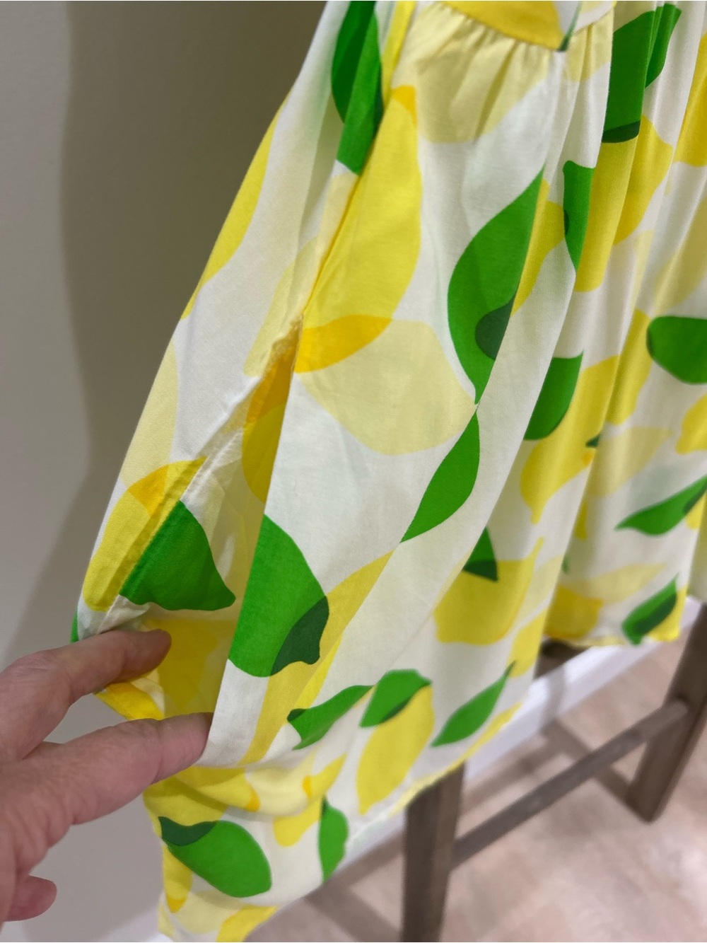 Kate Spade New York Lemon Print Romper Swim Coverup Size XL NWT Playful Beach - Picture 3 of 11